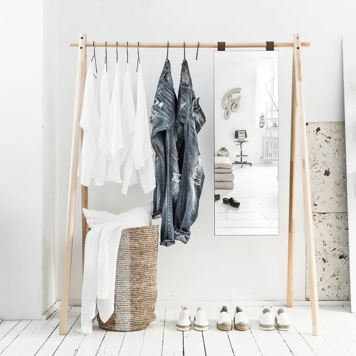 Karup Design - Hongi Garderobe 75, carobbraun
