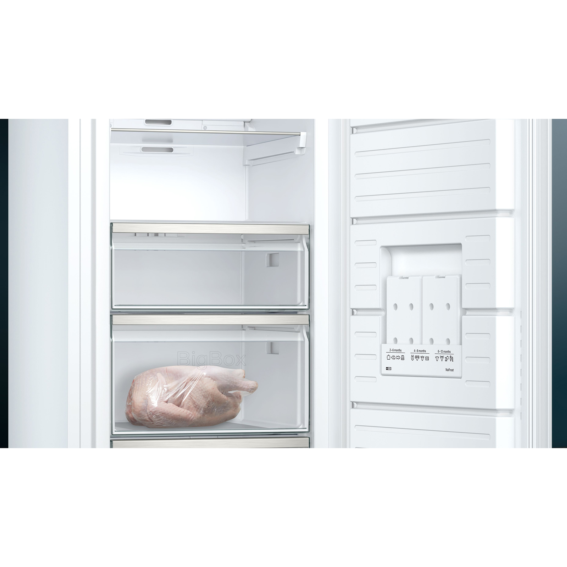 SIEMENS Gefrierschrank GS51NUWDP - weiß - D