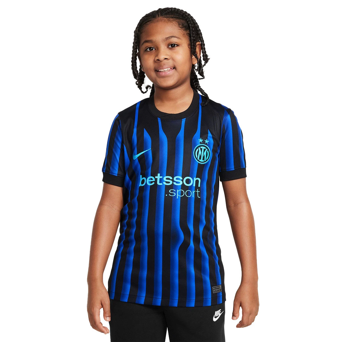 Camisola Nike Inter de Milão Primeiro Equipamento 2025-2026 Criança