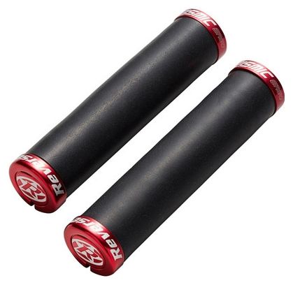 Paire de Grips Reverse Seismic-Ergo ø32mm Noir Rouge