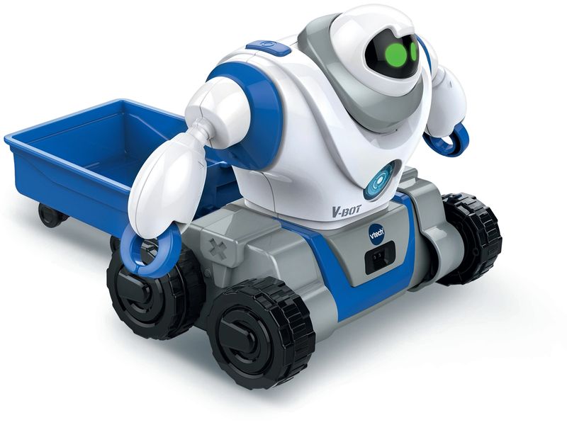 Vtech Roboter V-Bot 5 en 1 -FR- Motorisierter Roboter mit verschiedenen Bewegungen