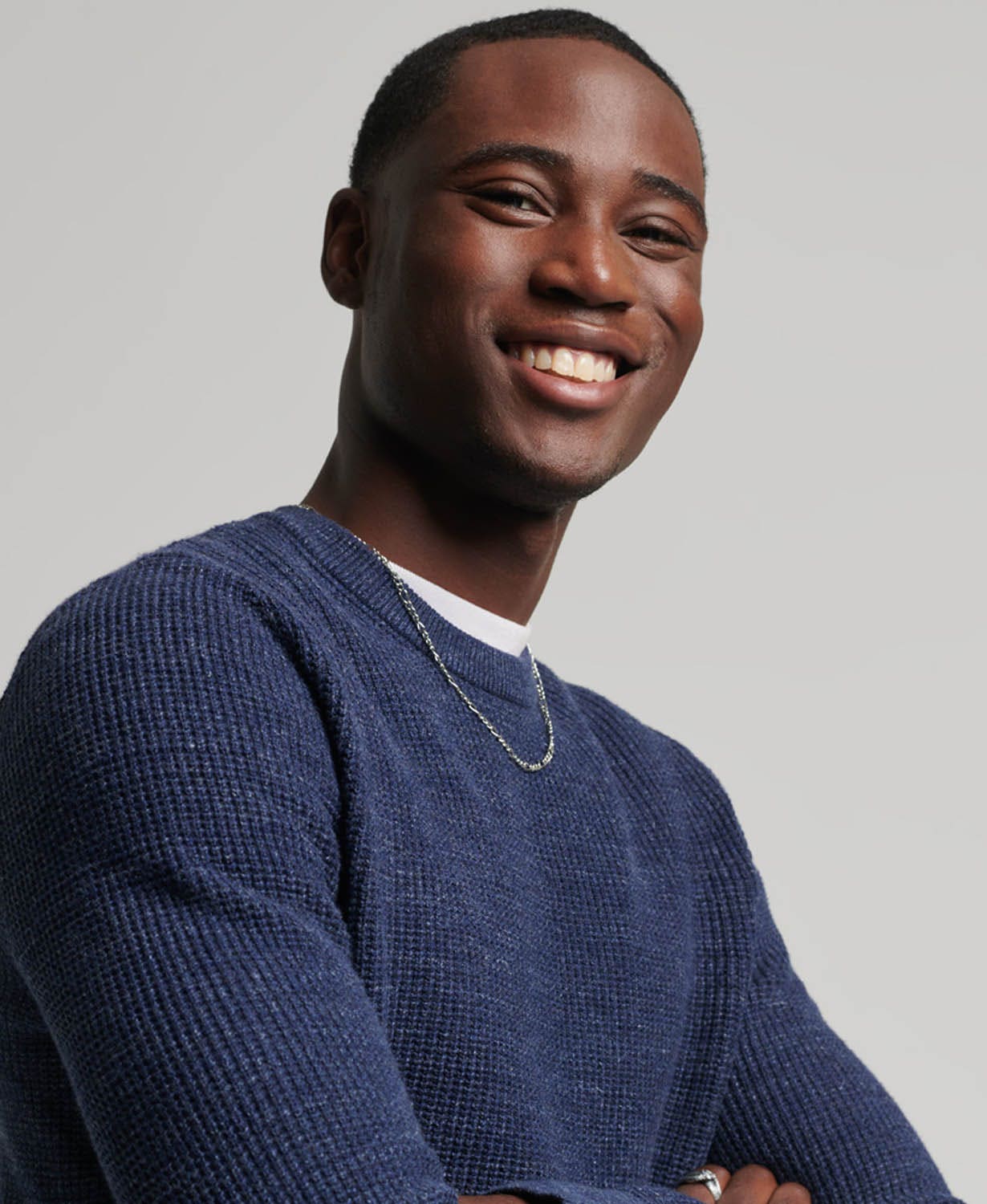 Superdry  Vintage Textured Crew Knit
