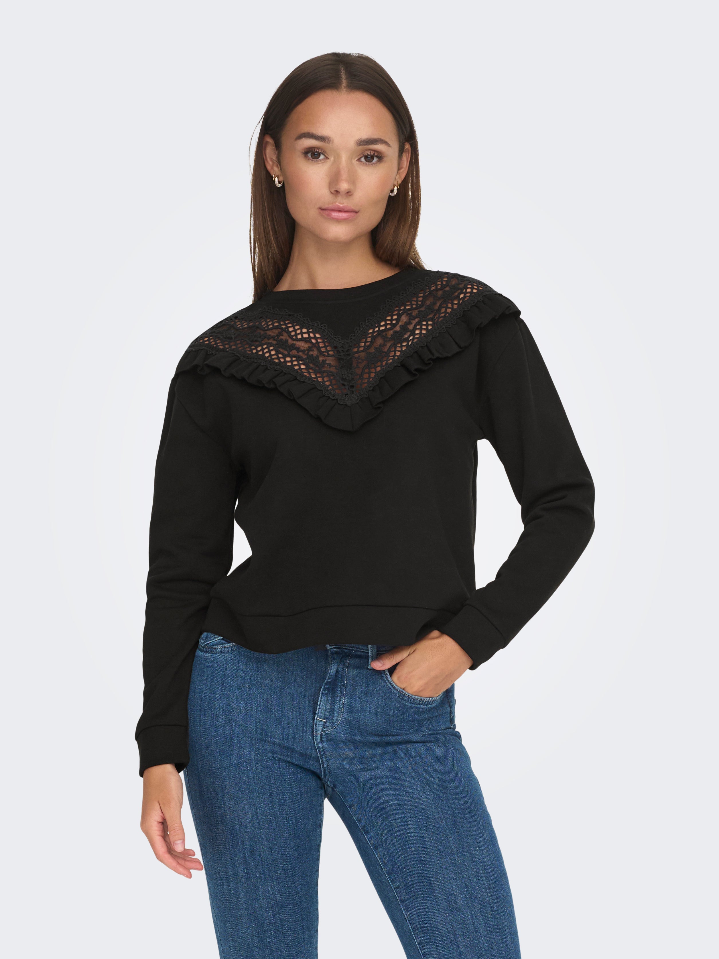 JDYGINA Sweatshirt Black
