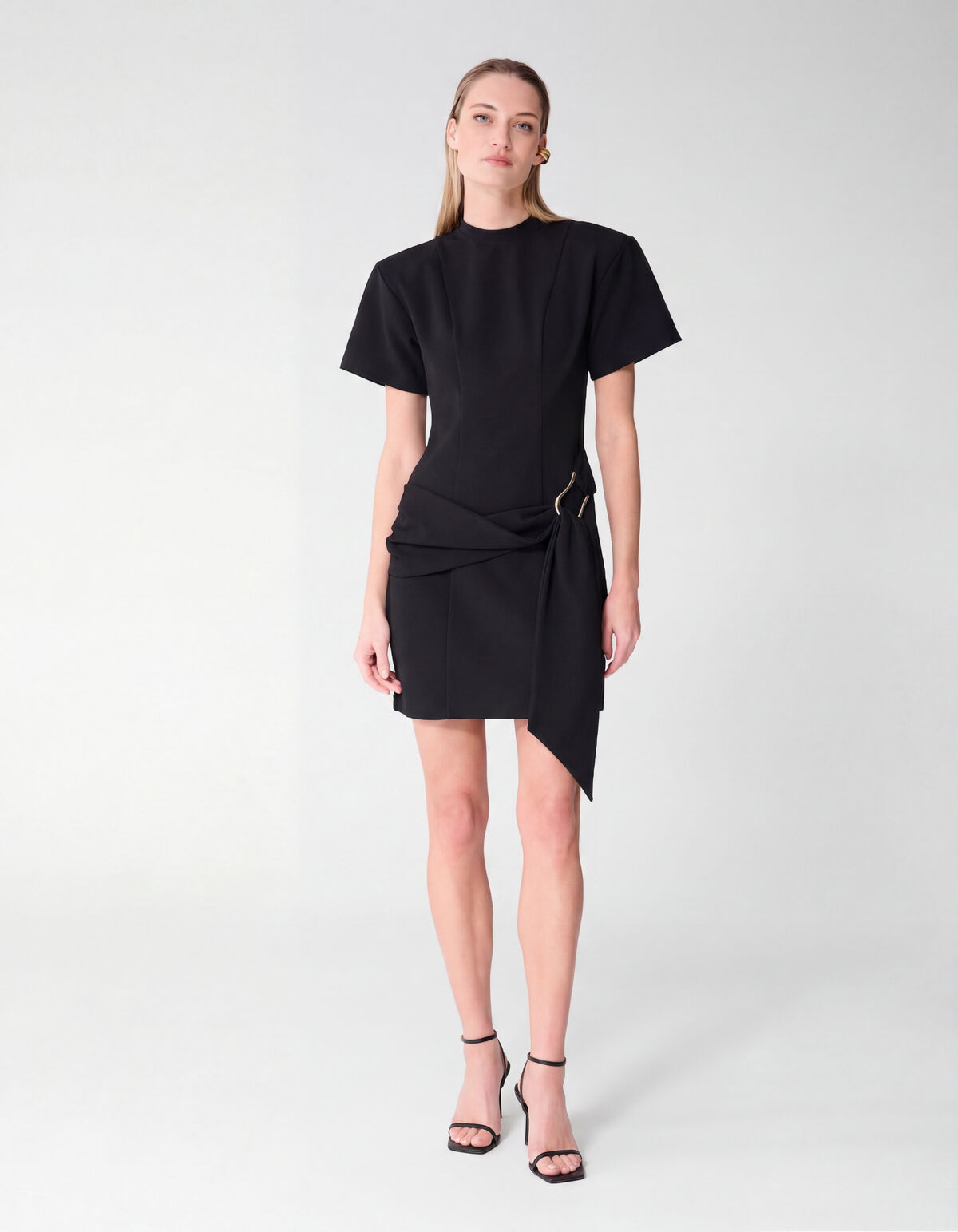 Mini Jurk Zwart By Fred