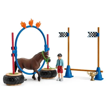 Schleich® 42482 Farm World - Pony Agility Rennen