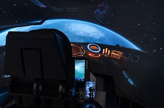 Weltraum Simulation Zürich