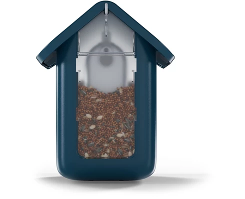 Birdbuddy Smart bird feeder w/ solar roof - Blue