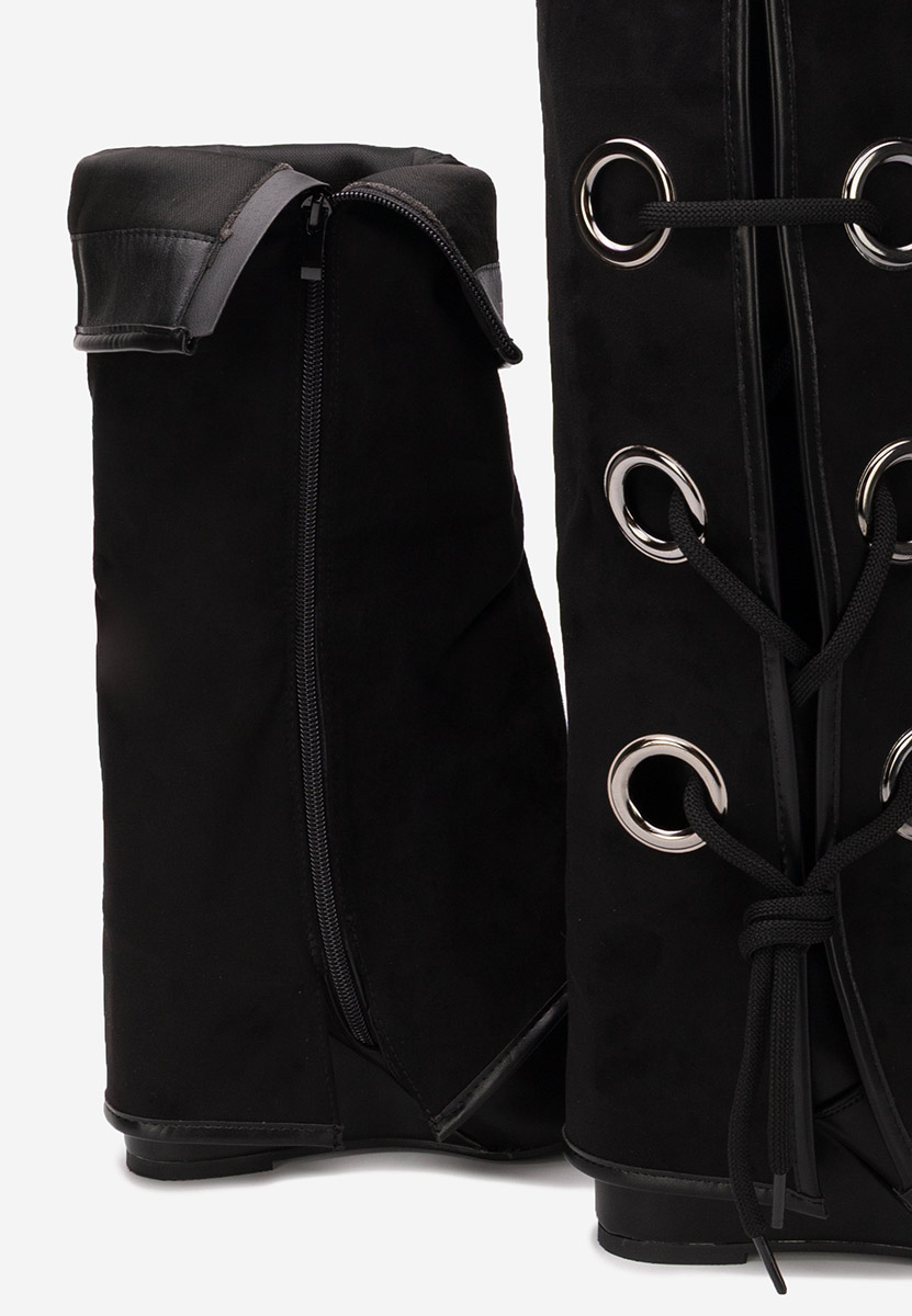 Bottes femme noires Adeia