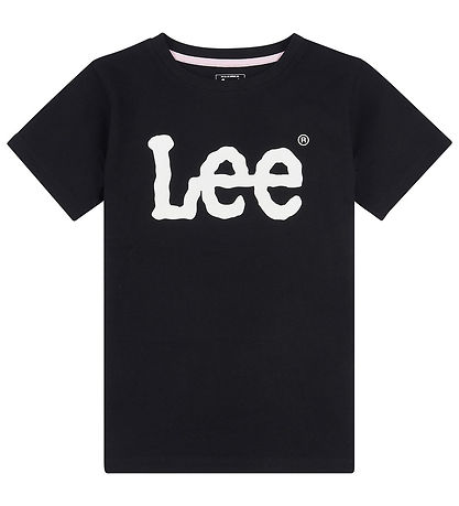 Lee T-Shirt - WobBlå Graphic - Sort