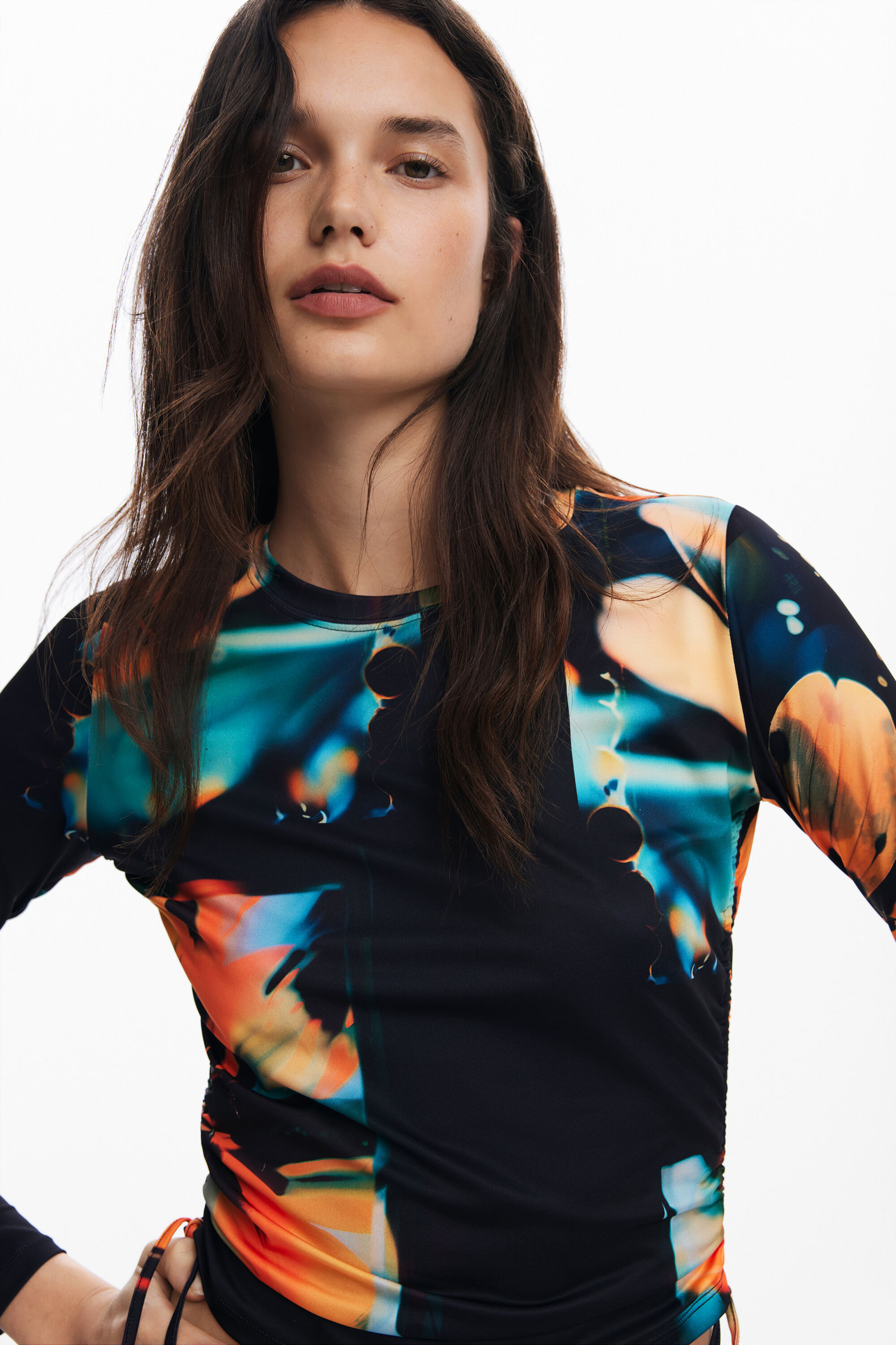 Camiseta floral