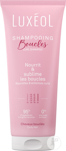 Luxéol Shampoing Boucles Cheveux Bouclés Tube 200ml