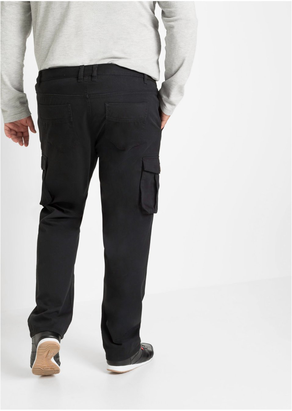 Pantalon cargo coupe confort, Regular Fit Straight