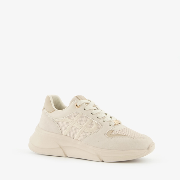 Hush Puppies dames sneakers beige