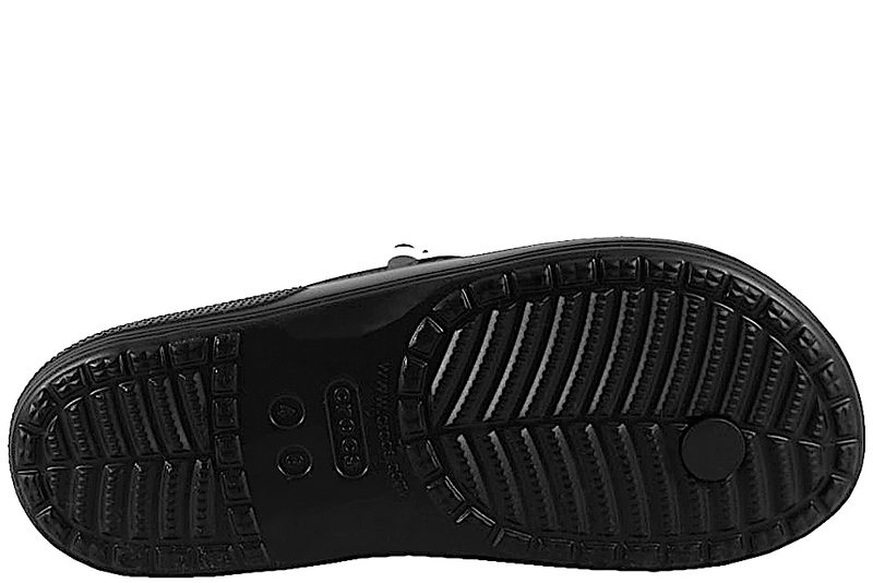CROCS CLASSIC FLIP BLACK SLIPPERS
