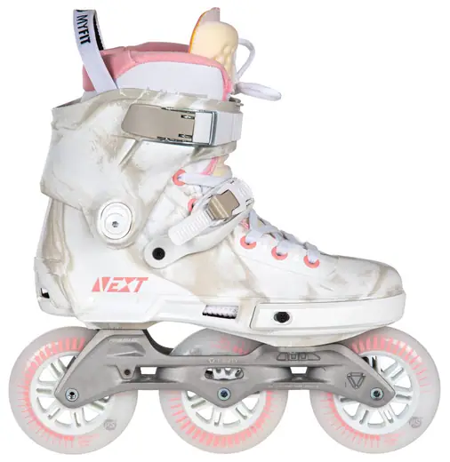 Powerslide Next Marble Pink 100 Freeskates | SkatePro