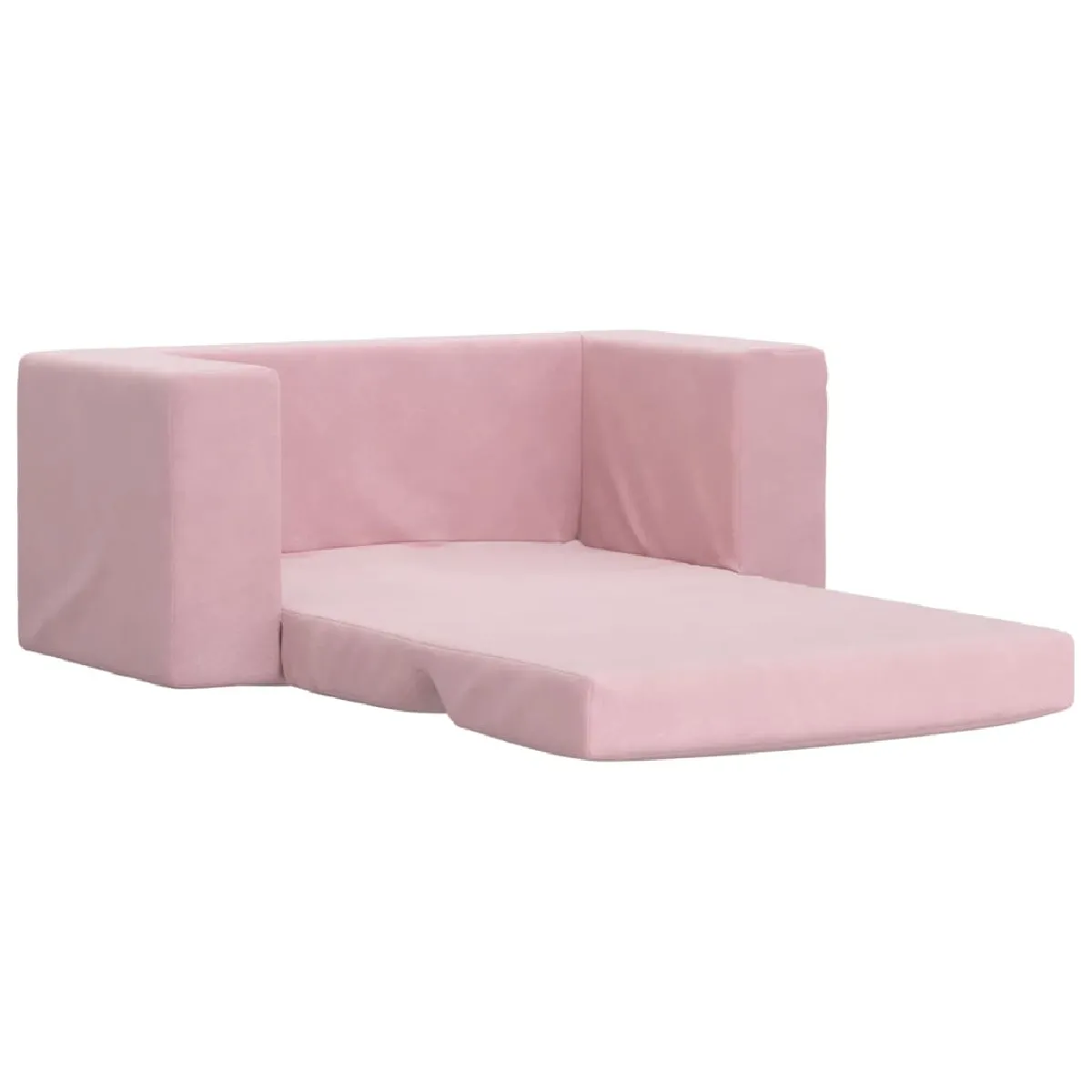 vidaXL Canapé-lit pour enfants 2 places - Rose