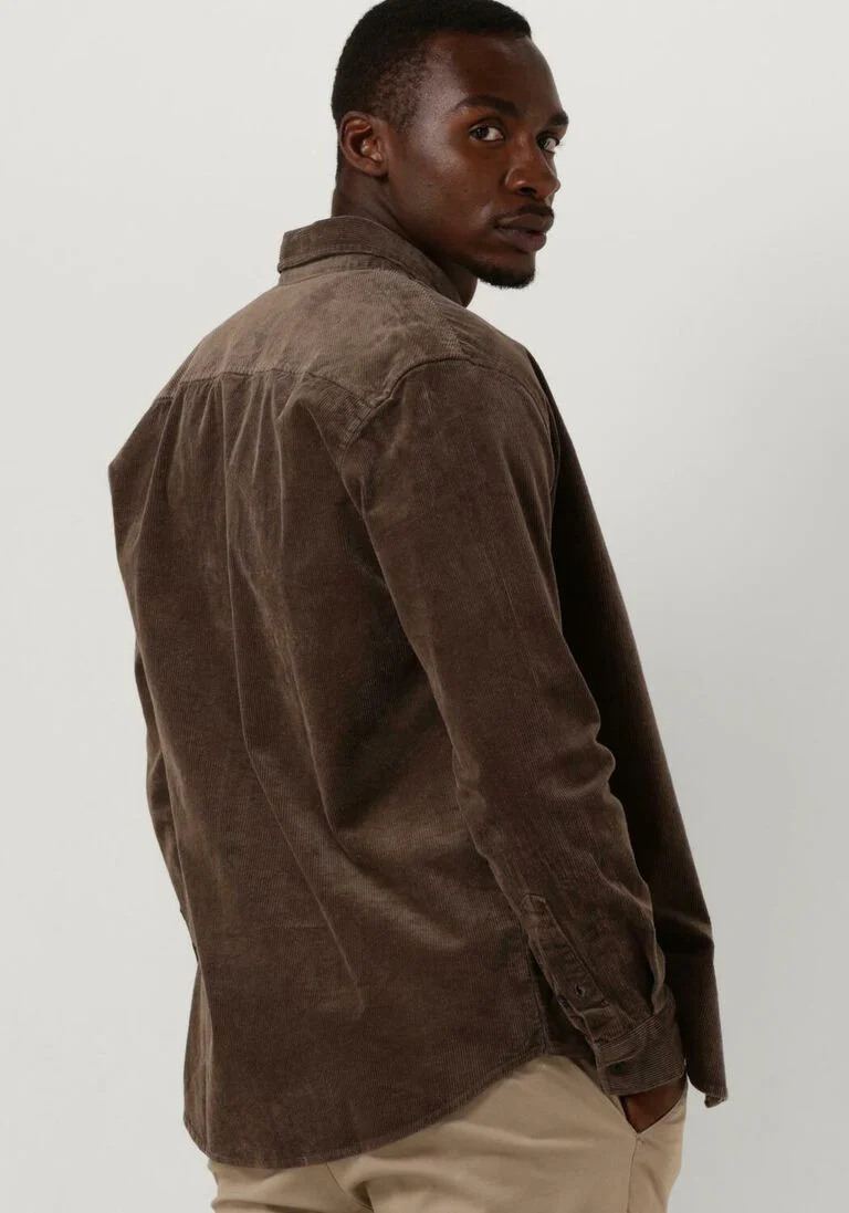 ANERKJENDT bruine anerkjendt overshirt akleif corduroy shirt