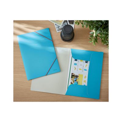 Leitz Cosy - Chemise à 3 rabats polypropylène - A4 - bleu