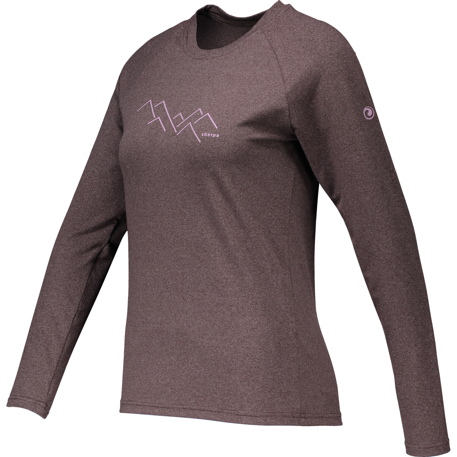 Sherpa Damen-T-Shirt Shenyen XS, bordeaux