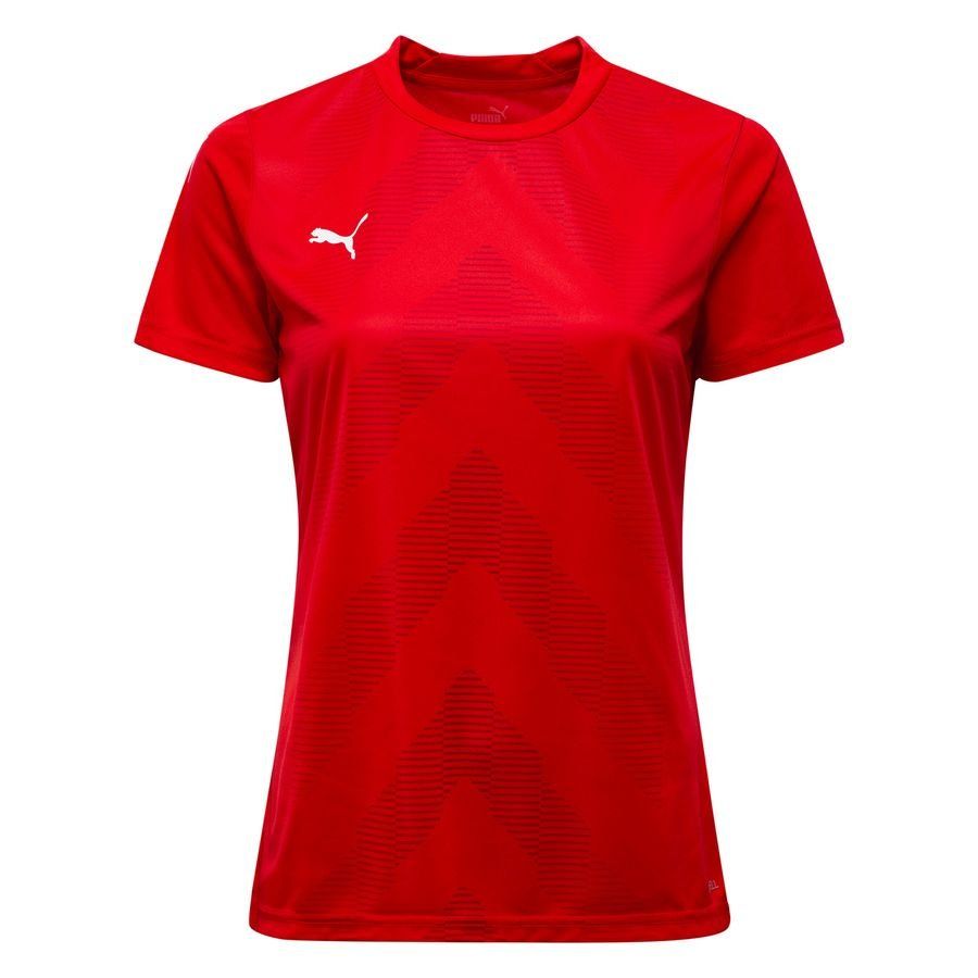 PUMA Maillot teamGLORY - Rouge Femme