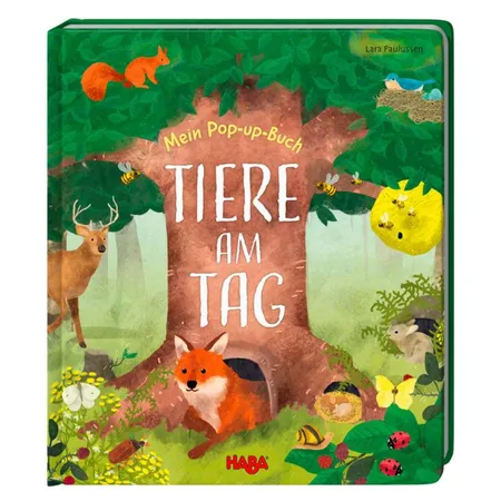 HABA 305835 Mein Pop-up-Buch Tiere am Tag