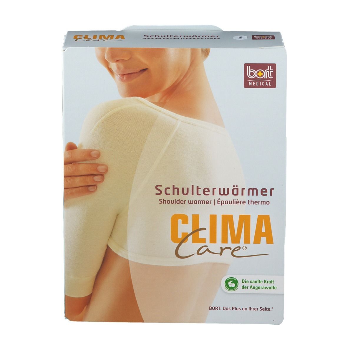 BORT CLIMACare® Schulterwärmer Gr. S weiß