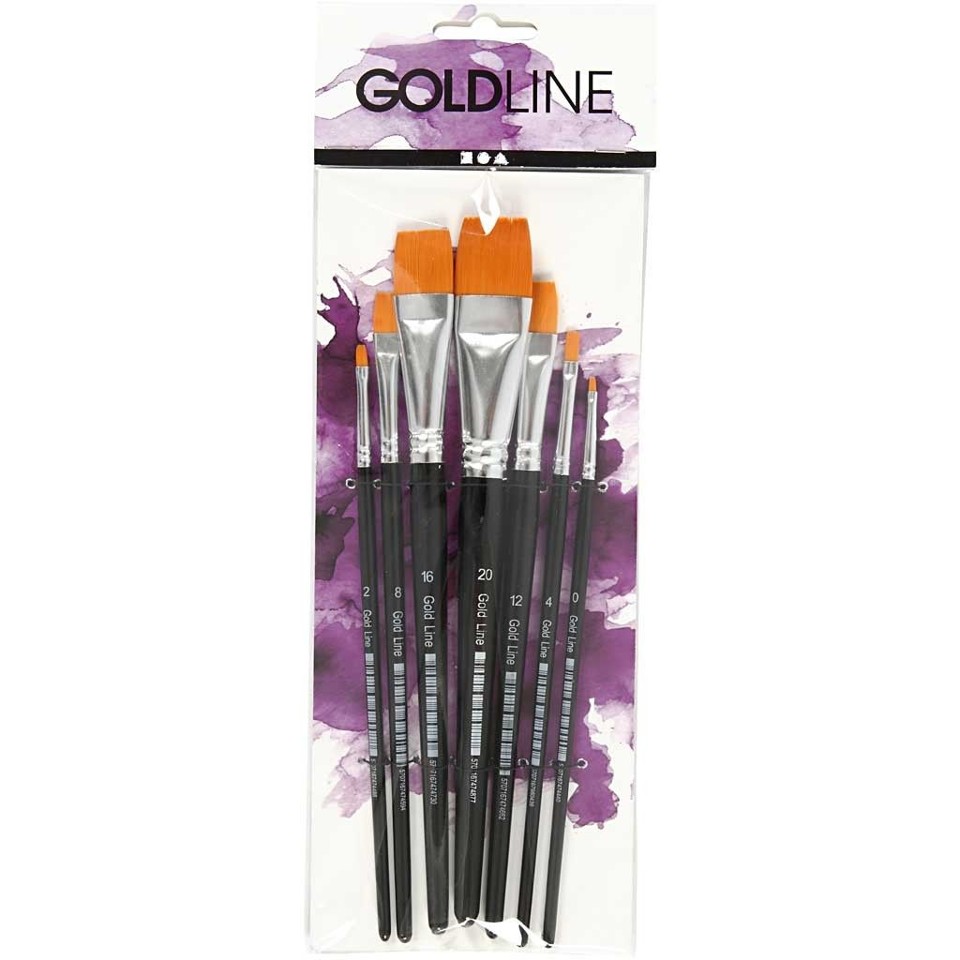 Gold Line Pensler - 7 stk.