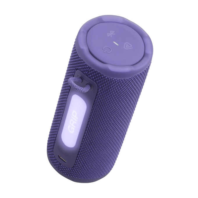 Grip Wireless Bluetooth 5.4 Lautsprecher Wasserdicht IP68 (JBLGRIPPUR) - Violett