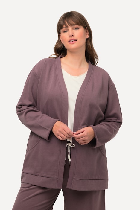Loungewear-Sweatjacke, kuschelweich, Oversized