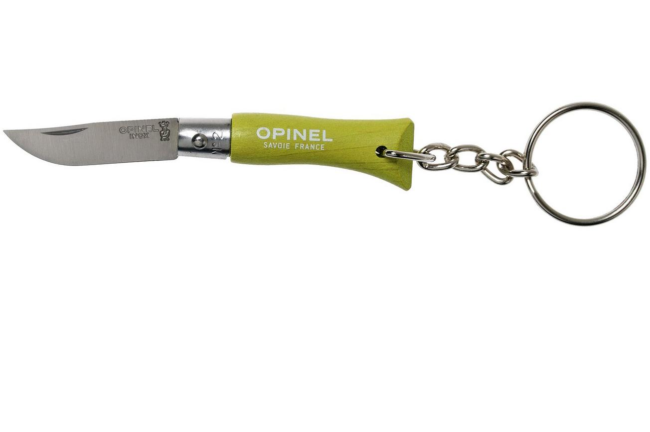 Opinel zakmes No. 02RV Keyring zakmes, Anise
