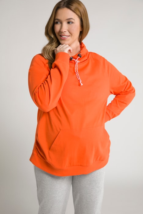 Bellieva-Sweatshirt, elastische Seitennähte, Langarm