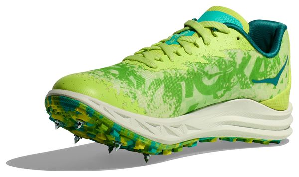 Chaussures d'Athlétisme Hoka Crescendo XC Vert Unisexe