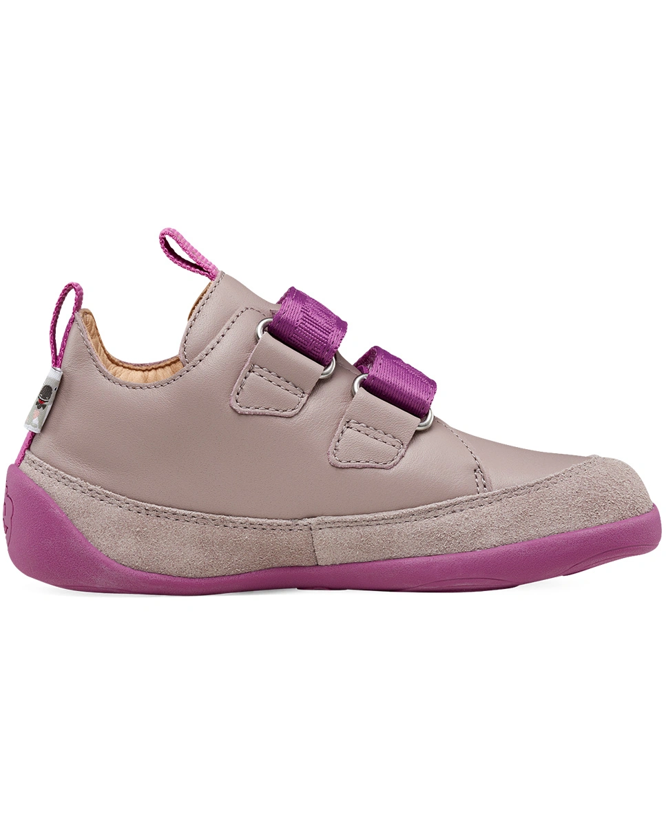 Leder-Sneaker BUDDY KOALA in grau