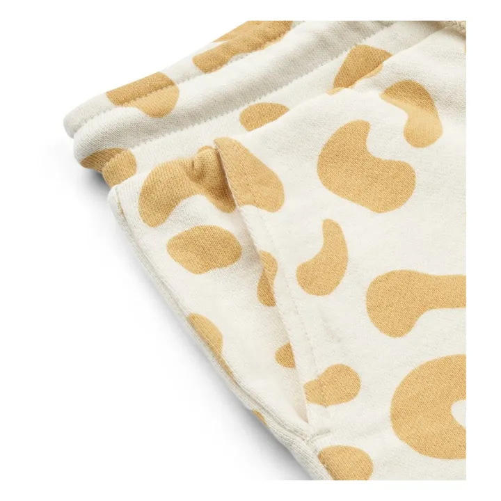 Liewood Short Molleton Coton Bio Gram  | Jaune