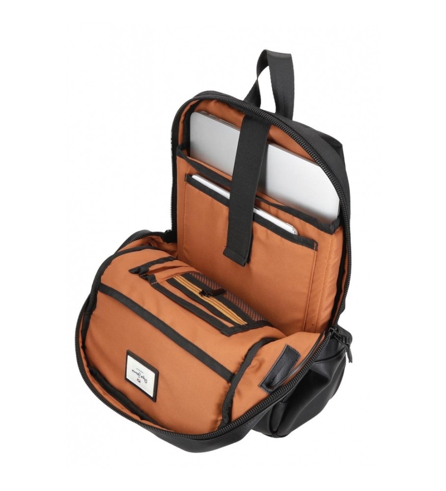 Mochila para laptop Pepe Jeans Egham preta
