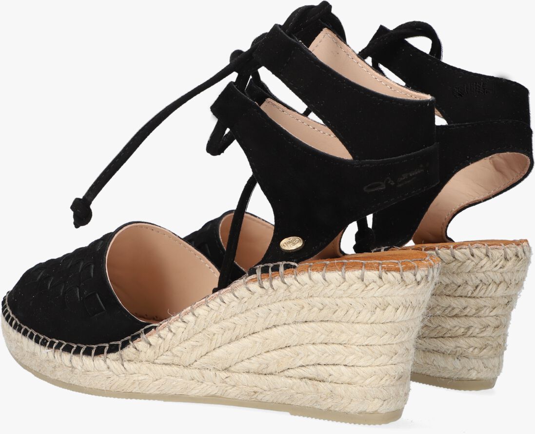 zwarte fred de la bretoniere espadrilles 153010202