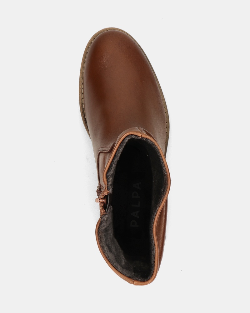 Nelson Rits- & gesloten boots  - cognac