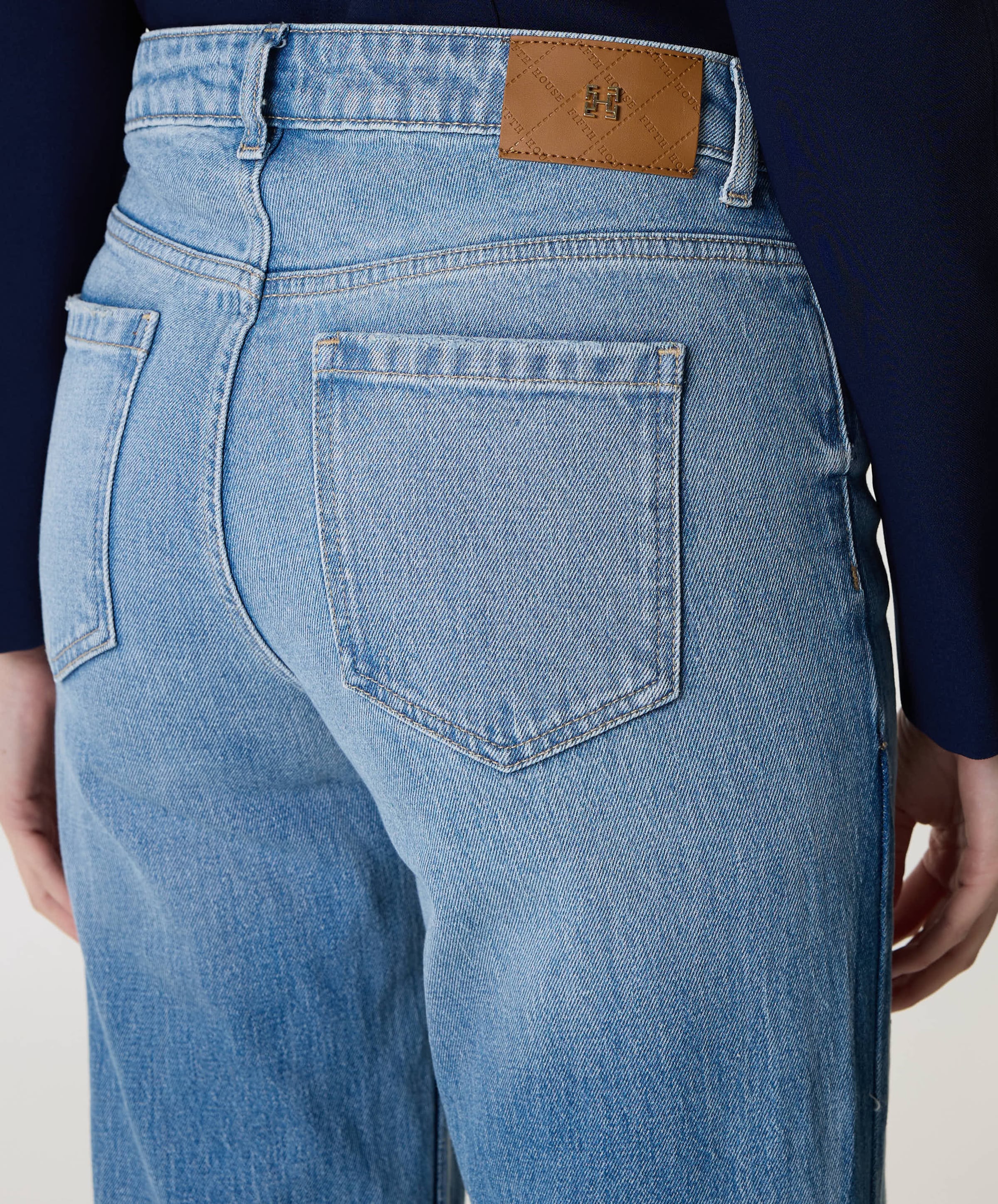 Fifth House Maddie dames jeans blauw