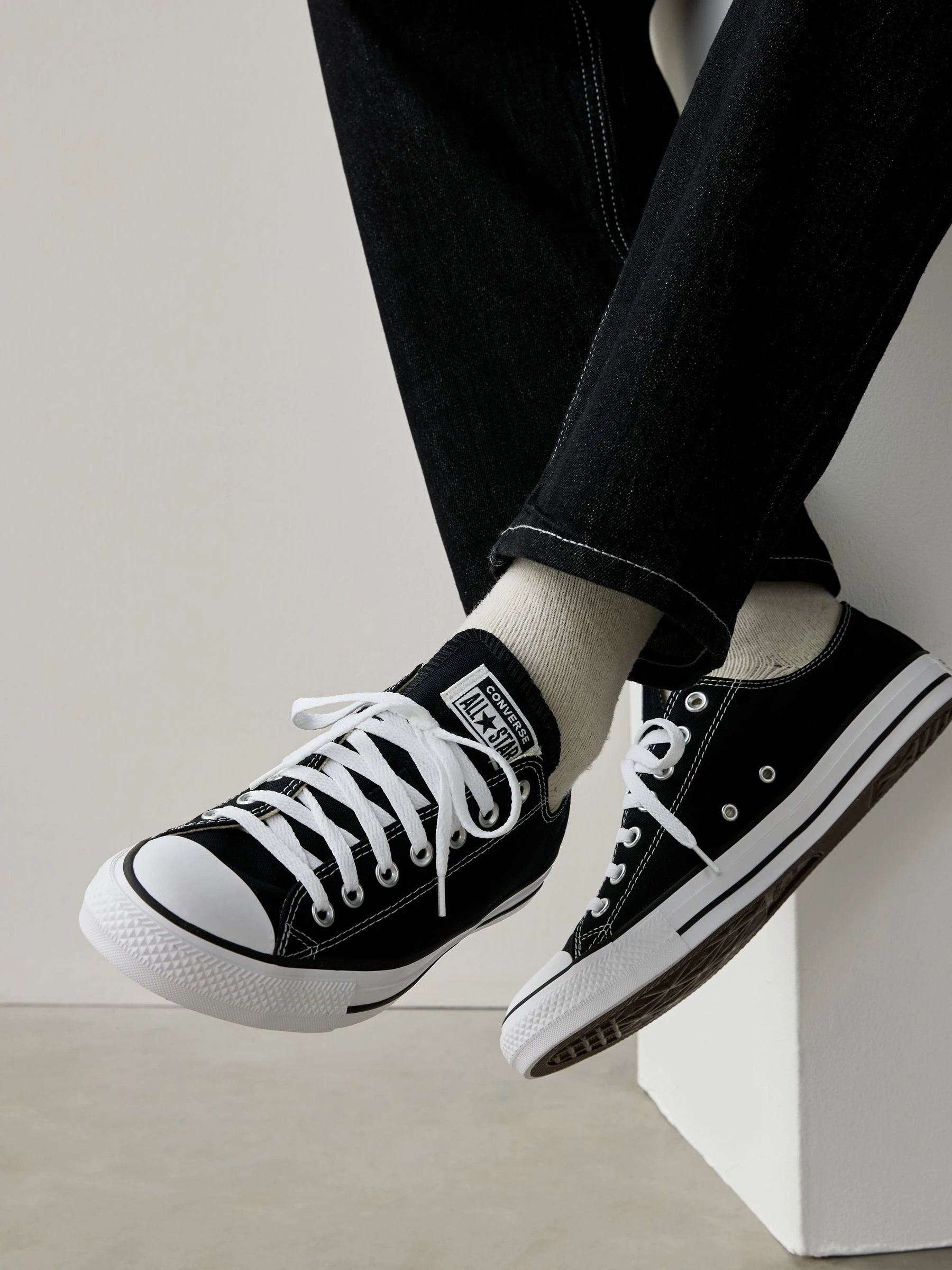 Zwart - Converse - Chuck Taylor Ox sneakers