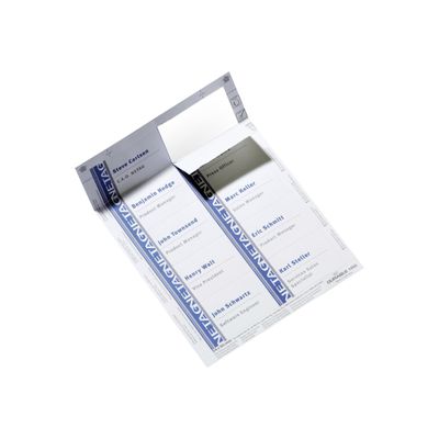 Durable - 200 Cartes prédécoupées pour badges 54 x 90 mm
