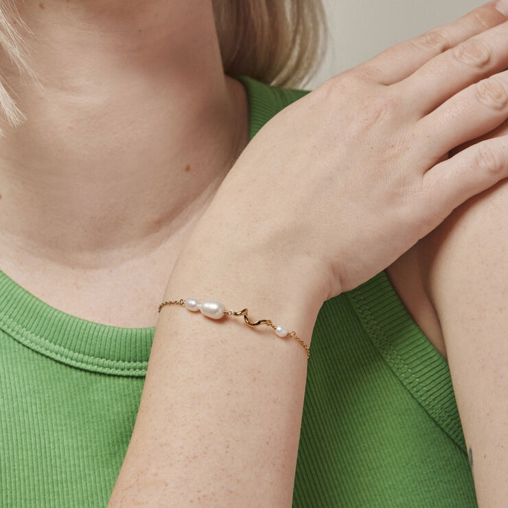ENAMEL Copenhagen Bracelet, Pearlie Twist Pearl