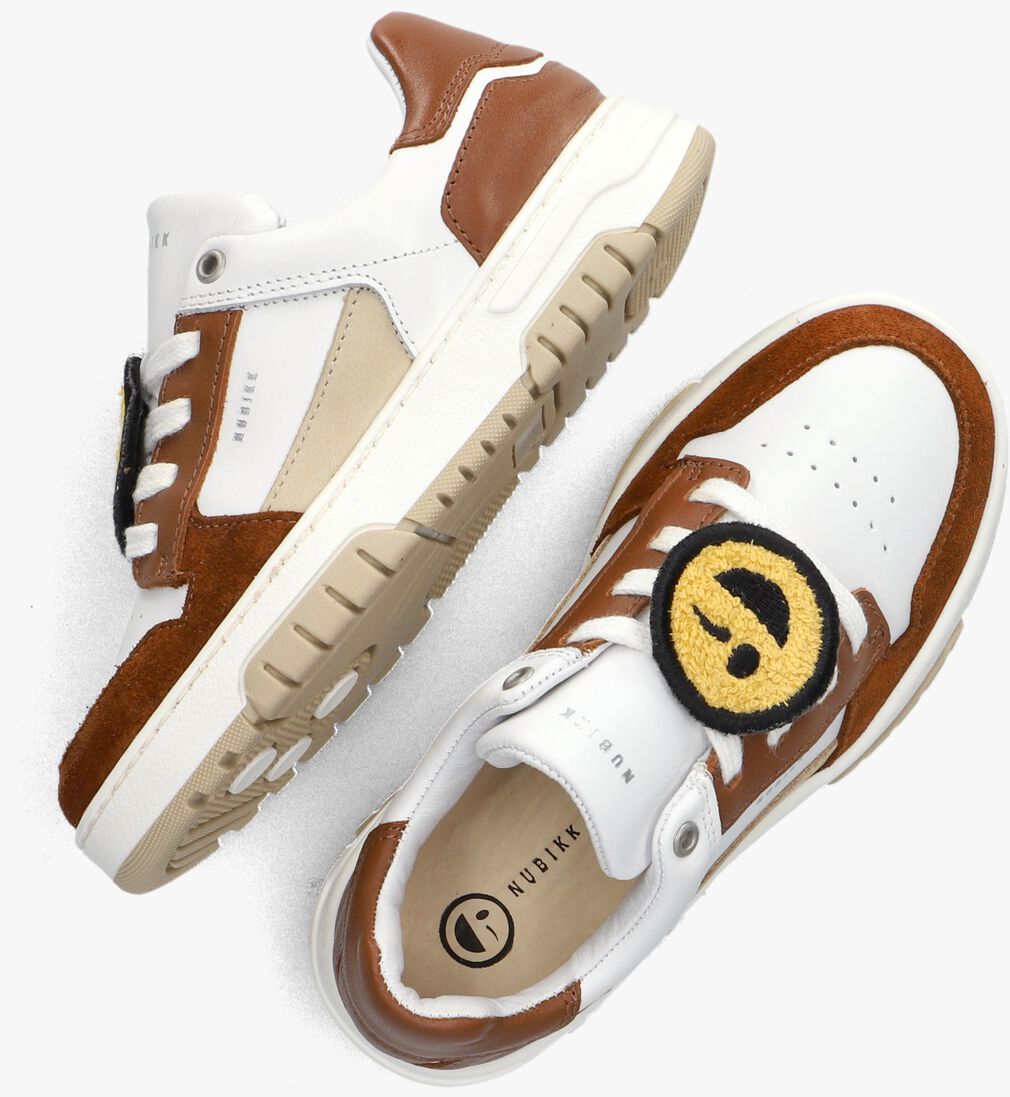 NUBIKK cognac nubikk lage sneakers basket court jr