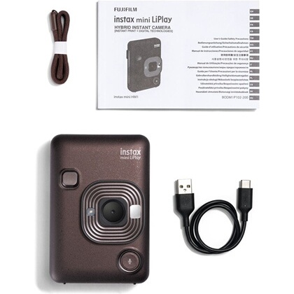 Appareil photo instantané Fujifilm Instax Mini Liplay Bronze