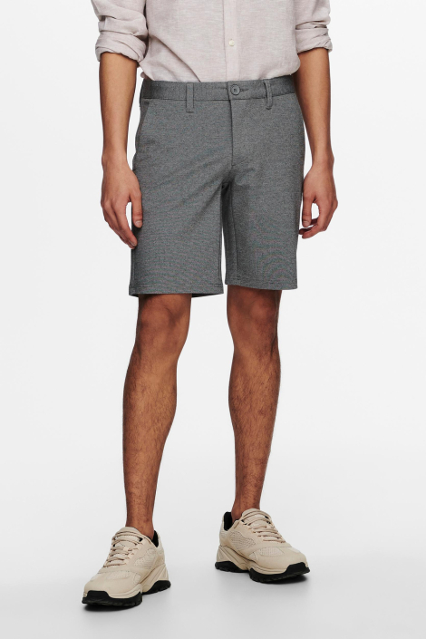 Only & Sons grijze heren korte broek
