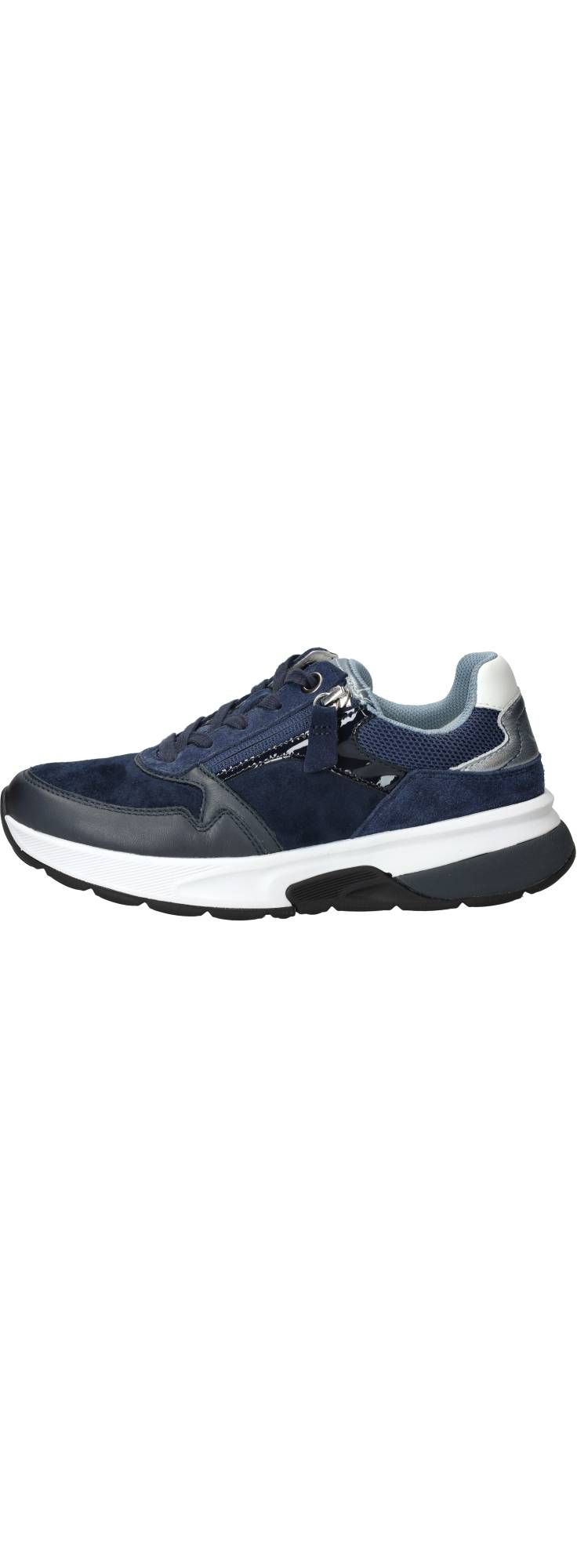Gabor Rollingsoft Sneakers Blauw Dames