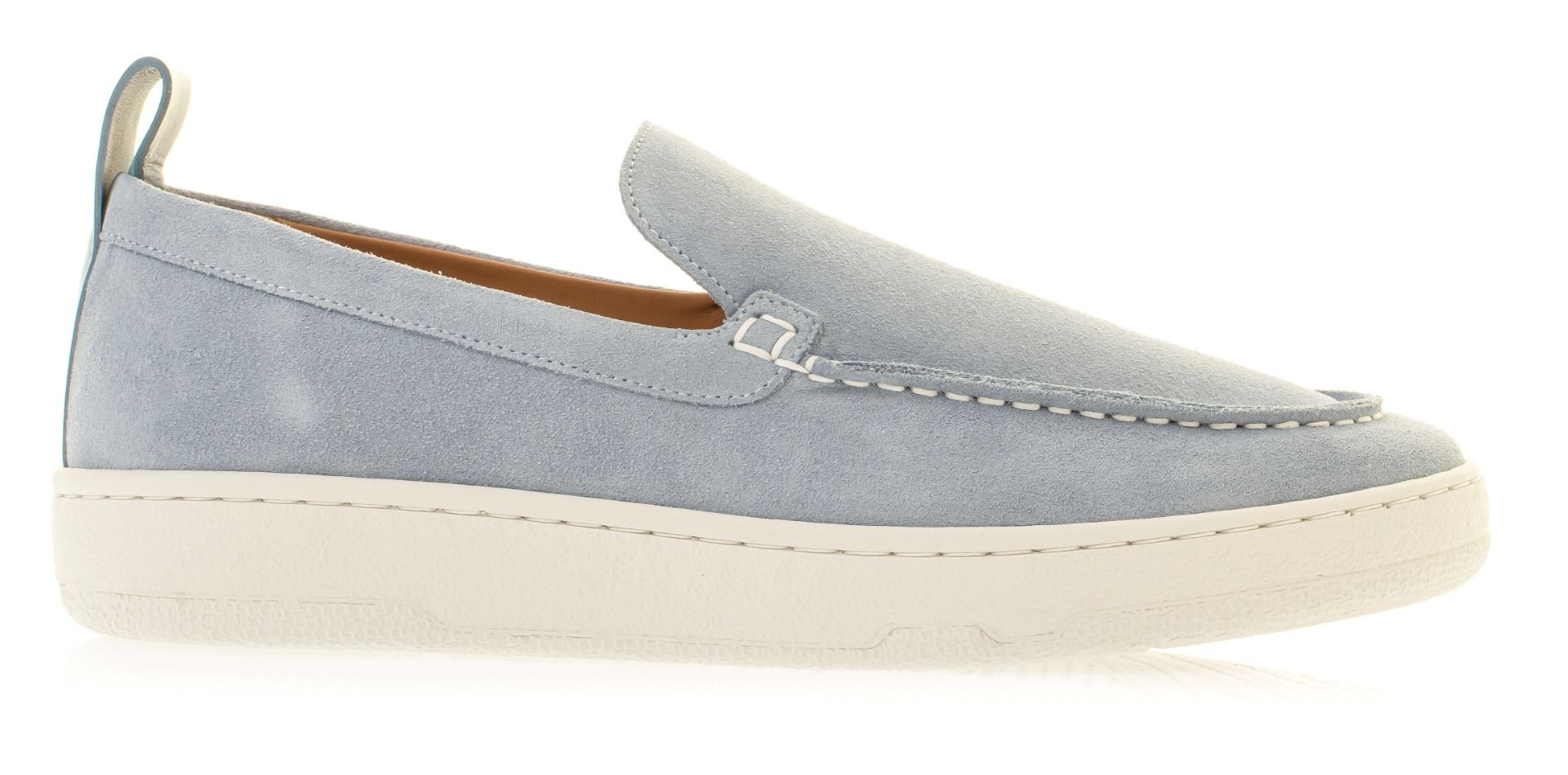Lanvin Cruiser Suede Moccasins
