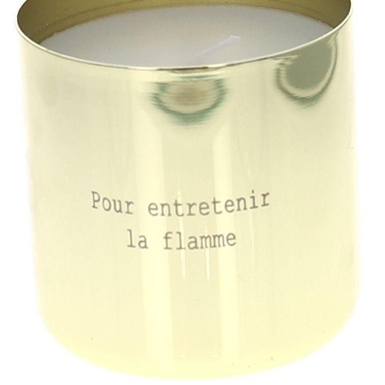 Bougie Entretenir la flamme Atelier jasmin