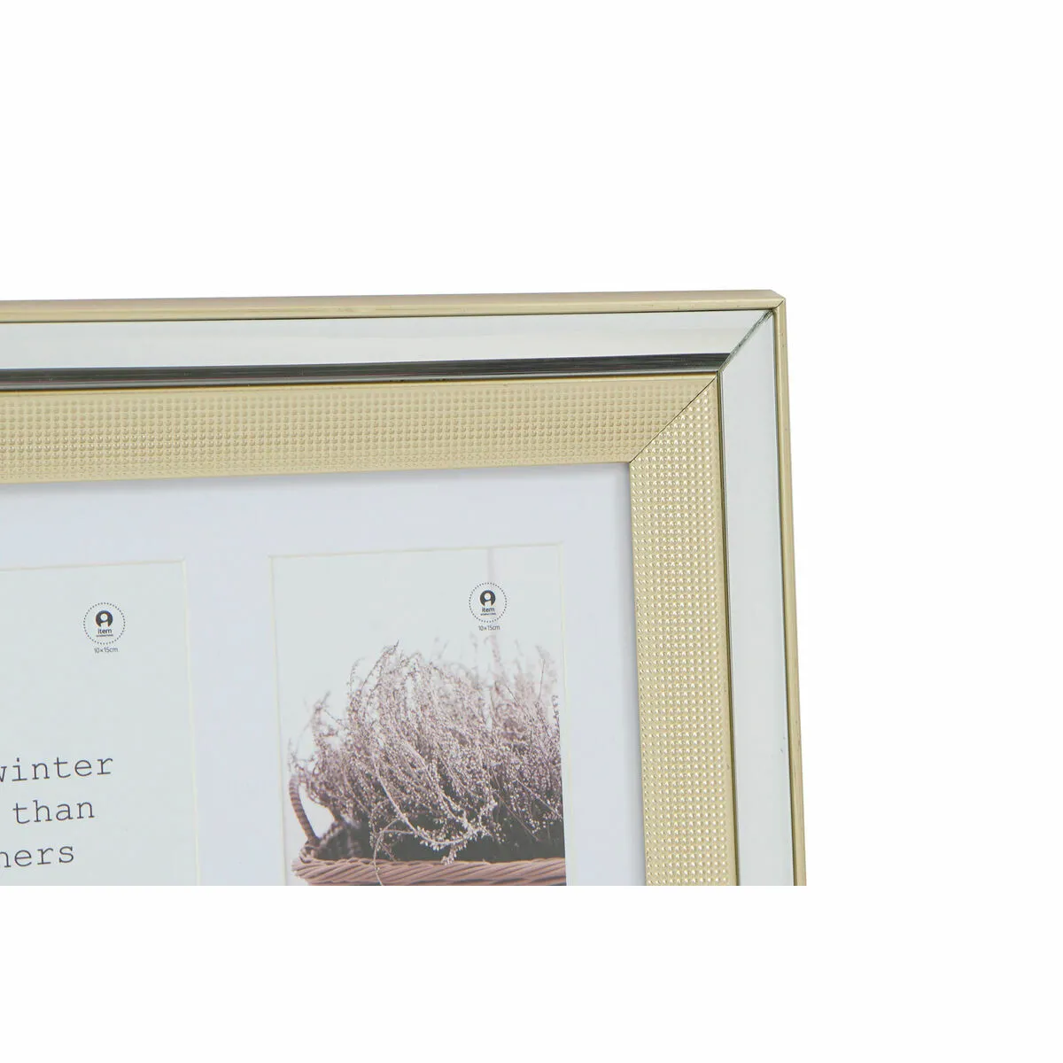 DKD Home Decor Cadre Traditionnel - Doré/Argenté