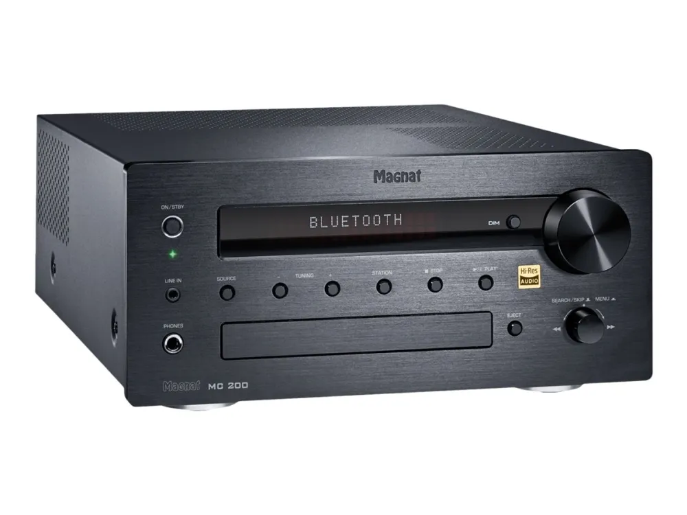Magnat MC 200 - Netværks CD-modtager - 2 x 35 Watt - sort