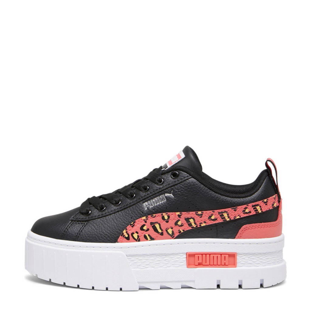 Puma Wildsneakers zwart/roze